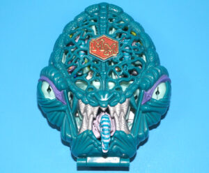 MIGHTY MAX DOOM ZONE LIQUIDATES THE ICE ALIEN 100% COMPLETE 1992 BLUEBIRD TOYS