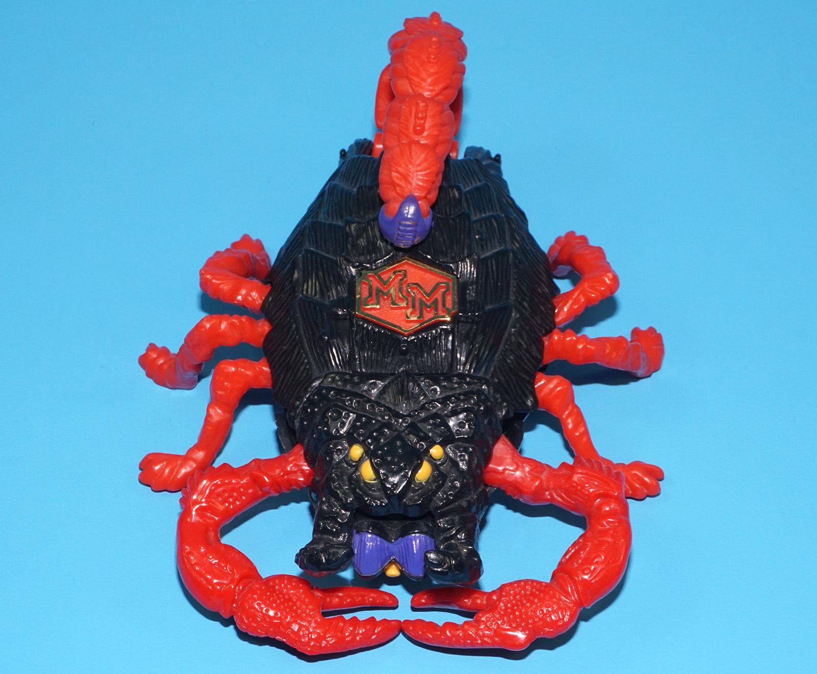 MIGHTY MAX DOOM ZONE STINGS SCORPION NEAR COMPLETE 1993 BLUEBIRD TOYS - Image 2