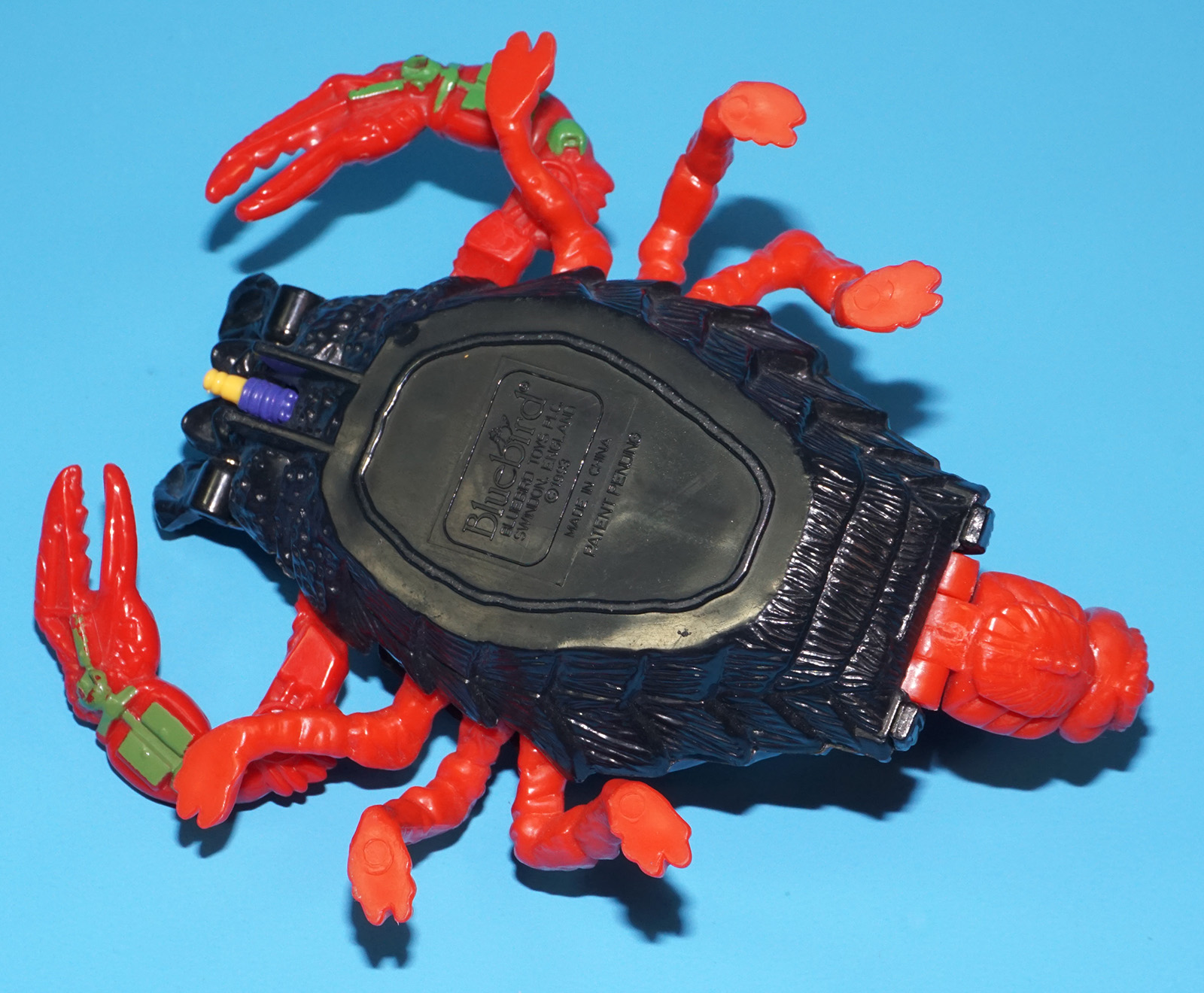 MIGHTY MAX DOOM ZONE STINGS SCORPION NEAR COMPLETE 1993 BLUEBIRD TOYS - Image 5
