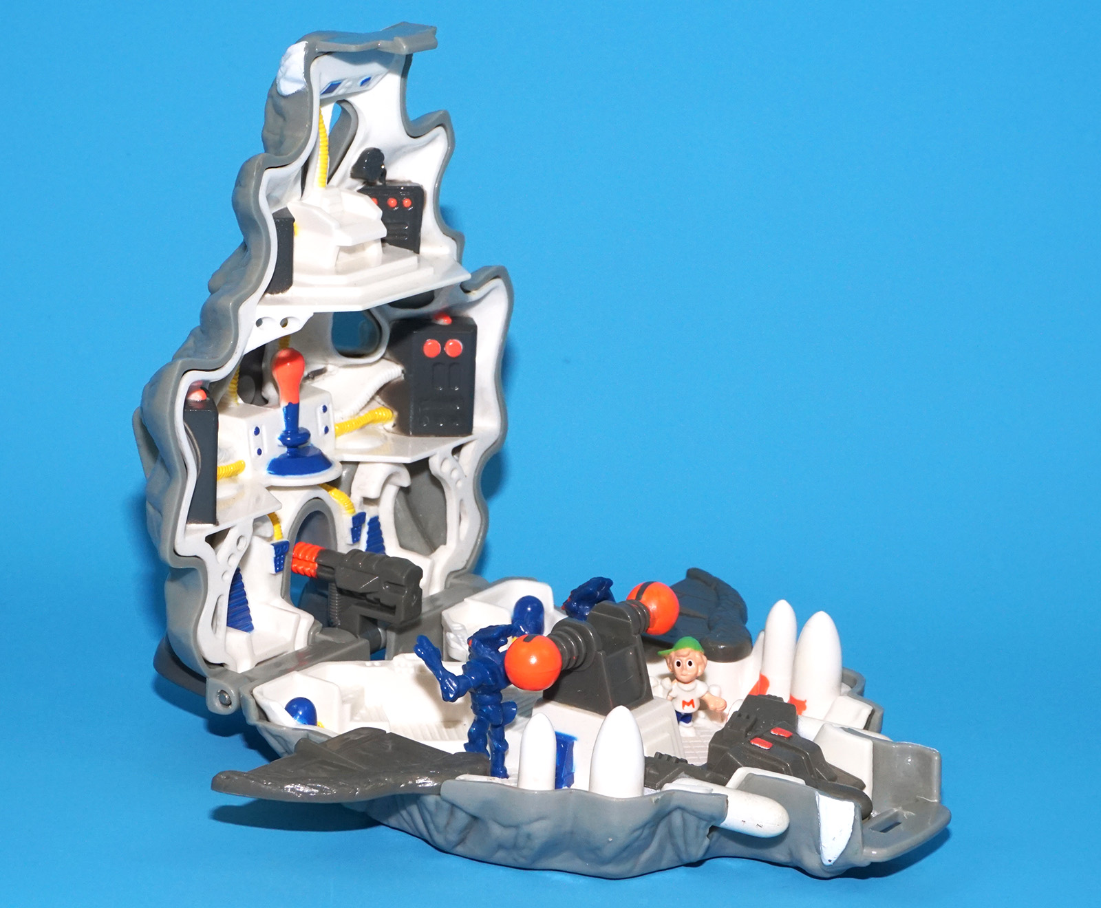 MIGHTY MAX DOOM ZONE TERMINATES WOLFSHIP 7 100% COMPLETE 1992 BLUEBIRD TOYS - Image 8