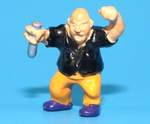 MIGHTY MAX ORIGINAL SPARE PART DOOM ZONE DINO LAB PROFESSOR ZYGOTE 1993 BLUEBIRD TOYS