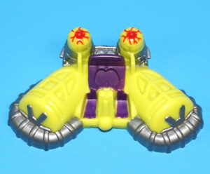 MIGHTY MAX ORIGINAL SPARE PART HORROR HEADS NUKE RANGER HOVER POD 1992 BLUEBIRD TOYS