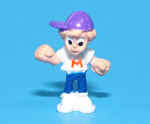 MIGHTY MAX ORIGINAL SPARE PART SERIES 1 DOOM ZONE HORROR HEADS MAX MINI FIGURE 1992 BLUEBIRD TOYS