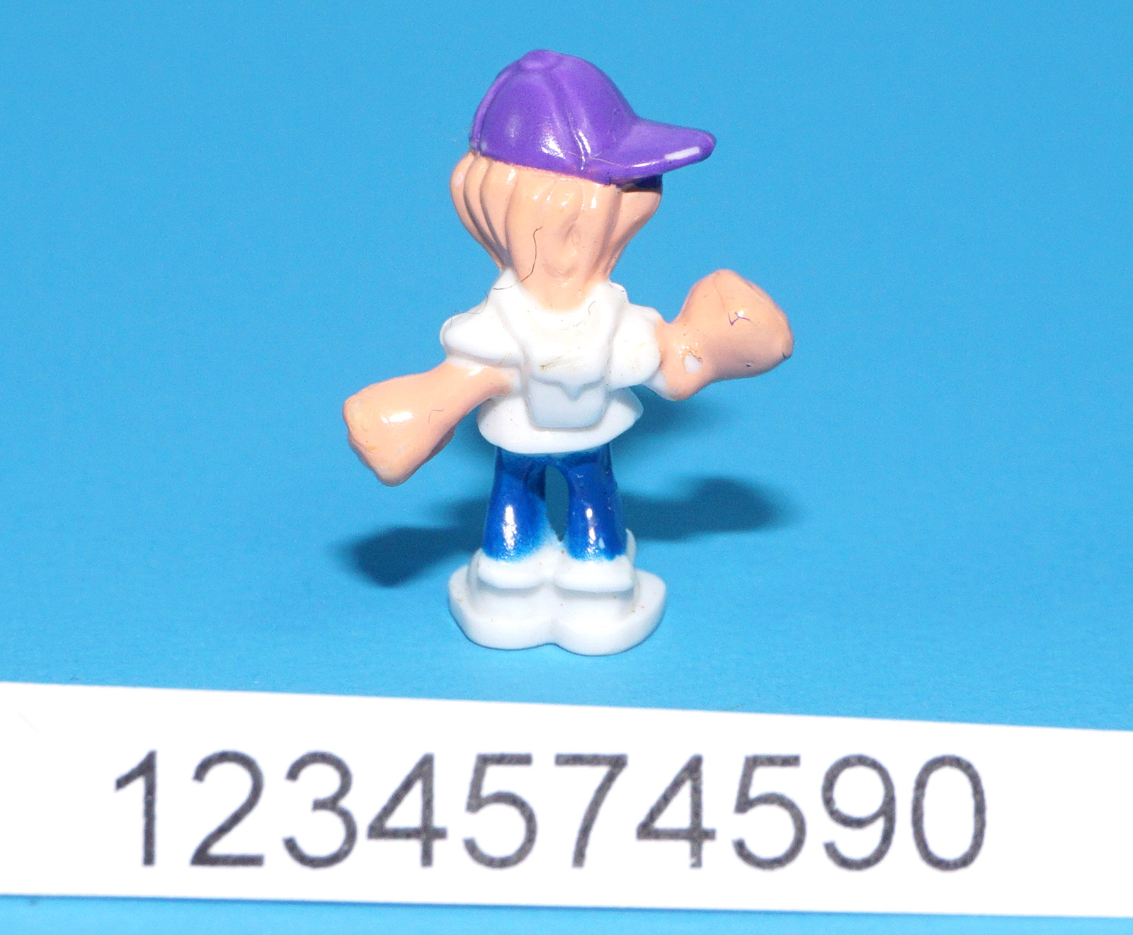 MIGHTY MAX ORIGINAL SPARE PART SERIES 1 DOOM ZONE HORROR HEADS MAX MINI FIGURE 1992 BLUEBIRD TOYS - Image 3