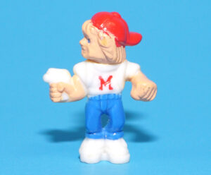 MIGHTY MAX ORIGINAL SPARE PART SERIES 1 DOOM ZONE HORROR HEADS MAX MINI FIGURE 1992 BLUEBIRD TOYS