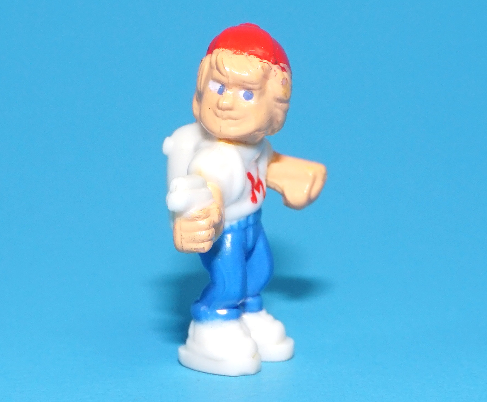 MIGHTY MAX ORIGINAL SPARE PART SERIES 1 DOOM ZONE HORROR HEADS MAX MINI FIGURE 1992 BLUEBIRD TOYS - Image 2