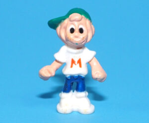 MIGHTY MAX ORIGINAL SPARE PART SERIES 1 DOOM ZONE HORROR HEADS MAX MINI FIGURE 1992 BLUEBIRD TOYS