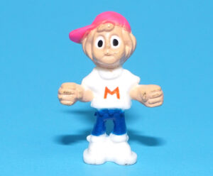 MIGHTY MAX ORIGINAL SPARE PART SERIES 1 DOOM ZONE HORROR HEADS MAX MINI FIGURE 1992 BLUEBIRD TOYS