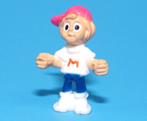 MIGHTY MAX ORIGINAL SPARE PART SERIES 1 DOOM ZONE HORROR HEADS MAX MINI FIGURE 1992 BLUEBIRD TOYS