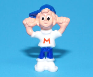 MIGHTY MAX ORIGINAL SPARE PART SERIES 1 DOOM ZONE HORROR HEADS MAX MINI FIGURE 1992 BLUEBIRD TOYS