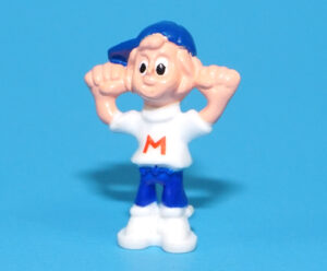 MIGHTY MAX ORIGINAL SPARE PART SERIES 1 DOOM ZONE HORROR HEADS MAX MINI FIGURE 1992 BLUEBIRD TOYS