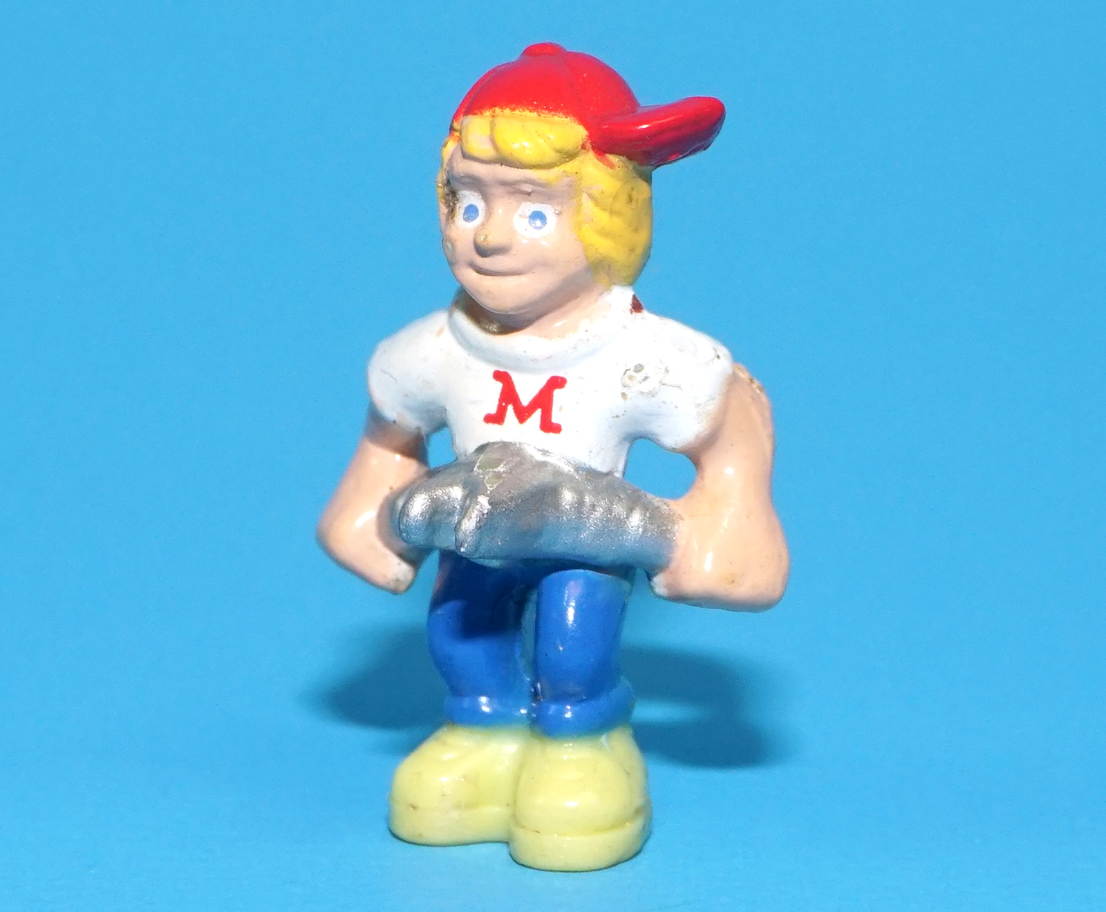 MIGHTY MAX ORIGINAL SPARE PART SHRUNKEN HEADS BRAIN FACE MAX MINI FIGURE 1993 BLUEBIRD TOYS - Image 2