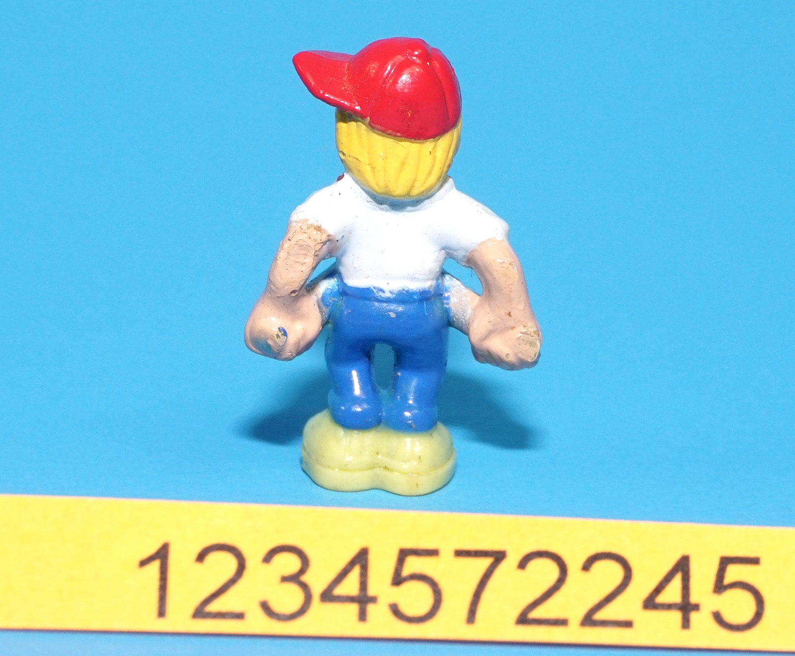 MIGHTY MAX ORIGINAL SPARE PART SHRUNKEN HEADS BRAIN FACE MAX MINI FIGURE 1993 BLUEBIRD TOYS - Image 3