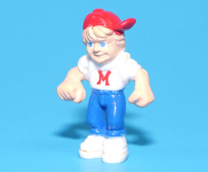 MIGHTY MAX ORIGINAL SPARE PART SERIES 1 DOOM ZONE HORROR HEADS MAX MINI FIGURE 1992 BLUEBIRD TOYS