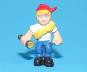 MIGHTY MAX ORIGINAL SPARE PART SHRUNKEN HEADS ROCK MONSTER MAX MINI FIGURE 1993 BLUEBIRD TOYS