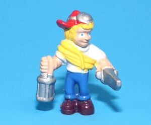 MIGHTY MAX ORIGINAL SPARE PART SHRUNKEN HEADS RAT TRAP MAX MINI FIGURE 1993 BLUEBIRD TOYS