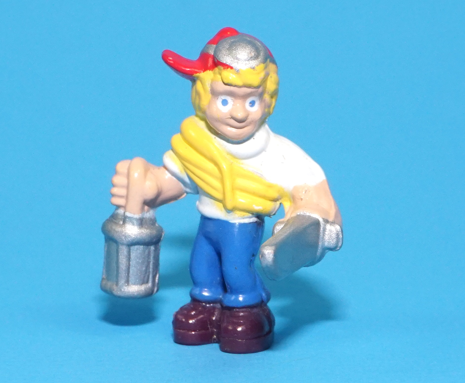 MIGHTY MAX ORIGINAL SPARE PART SHRUNKEN HEADS RAT TRAP MAX MINI FIGURE 1993 BLUEBIRD TOYS - Image 2