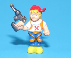 MIGHTY MAX ORIGINAL SPARE PART SHRUNKEN HEADS HEAD CASE MAX MINI FIGURE 1993 BLUEBIRD TOYS