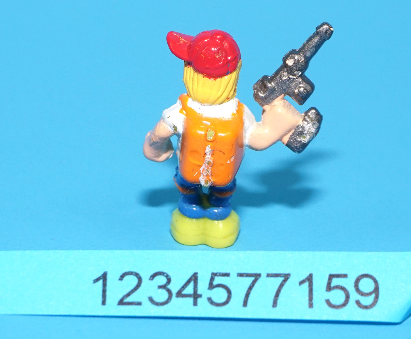 MIGHTY MAX ORIGINAL SPARE PART SHRUNKEN HEADS HEAD CASE MAX MINI FIGURE 1993 BLUEBIRD TOYS - Image 3