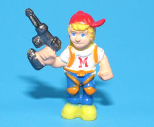 MIGHTY MAX ORIGINAL SPARE PART SHRUNKEN HEADS HEAD CASE MAX MINI FIGURE 1993 BLUEBIRD TOYS