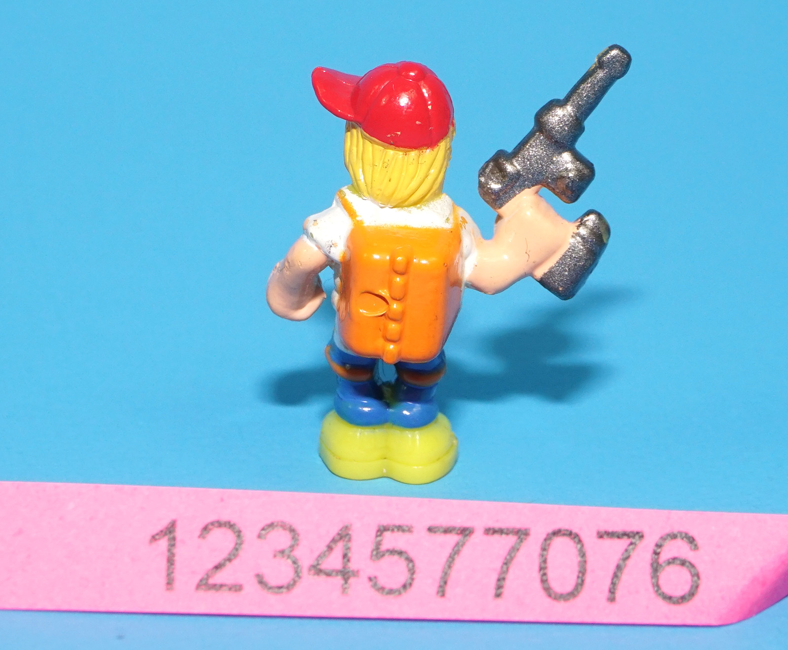 MIGHTY MAX ORIGINAL SPARE PART SHRUNKEN HEADS HEAD CASE MAX MINI FIGURE 1993 BLUEBIRD TOYS - Image 3