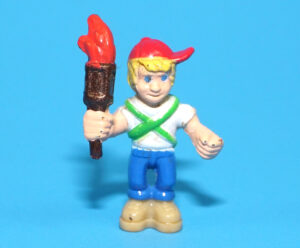 MIGHTY MAX ORIGINAL SPARE PART SHRUNKEN HEADS MUMMY KING MAX MINI FIGURE 1993 BLUEBIRD TOYS