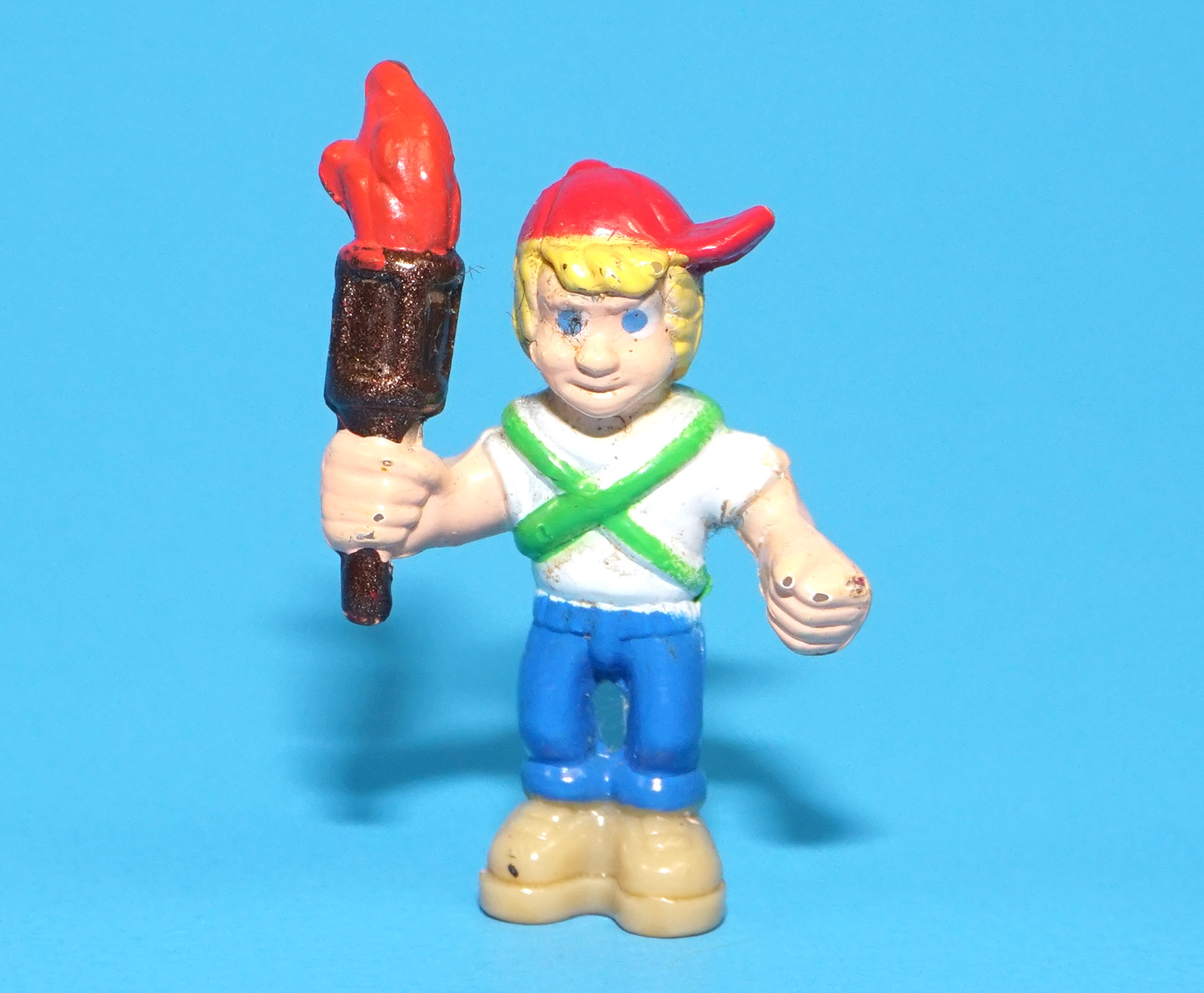 MIGHTY MAX ORIGINAL SPARE PART SHRUNKEN HEADS MUMMY KING MAX MINI FIGURE 1993 BLUEBIRD TOYS - Image 2