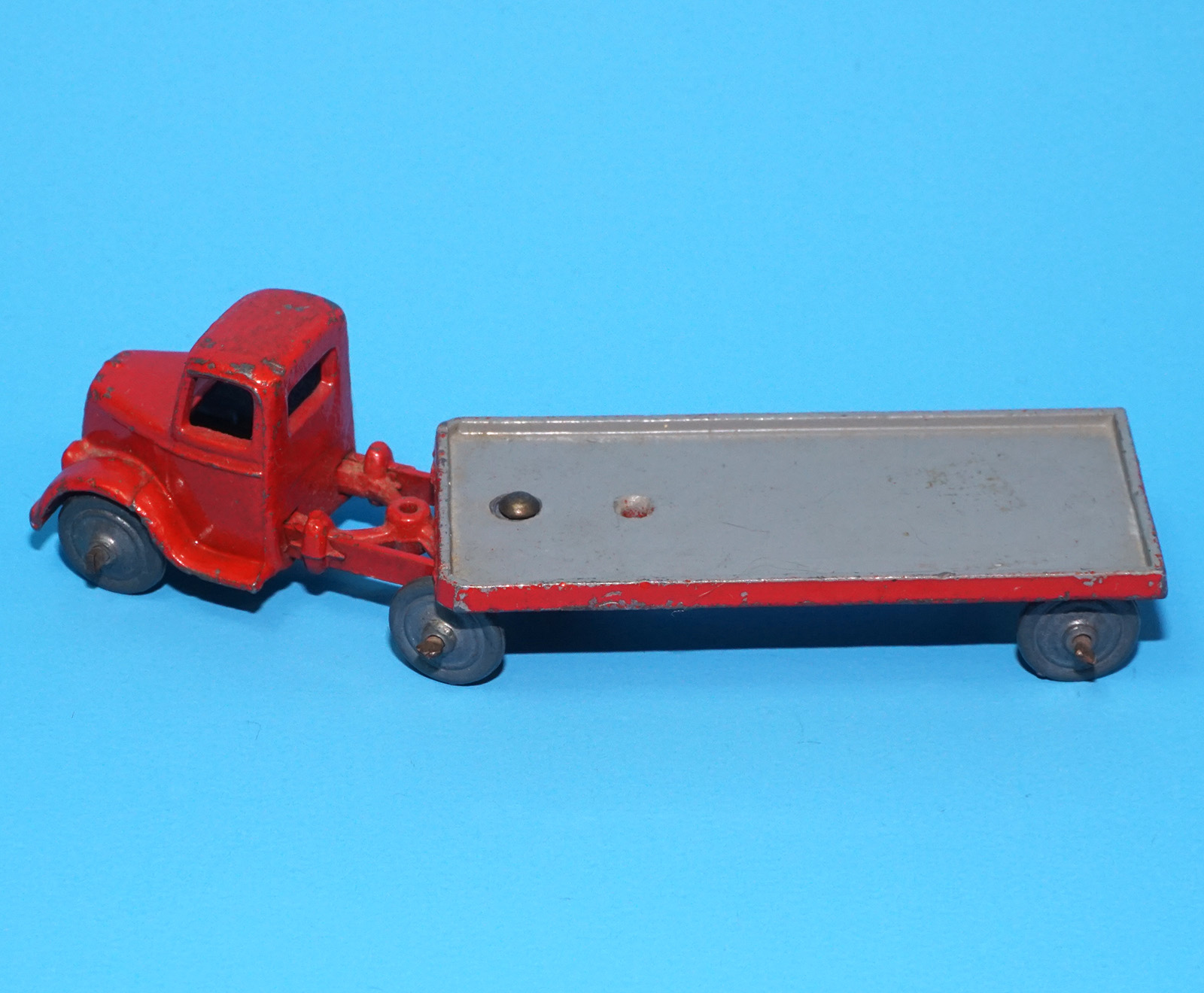 BRITAINS LILLIPUT LV603 ARTICULATED LORRY METAL WHEELS 1946 BRITAINS LTD ENGLAND - Image 4