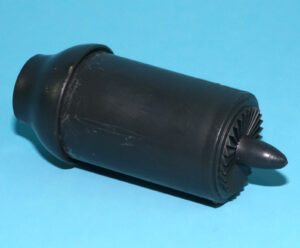 1983 GI JOE SKYSTRIKER XP-14F ORIGINAL SPARE PART ENGINE TURBINE THRUSTER HASBRO