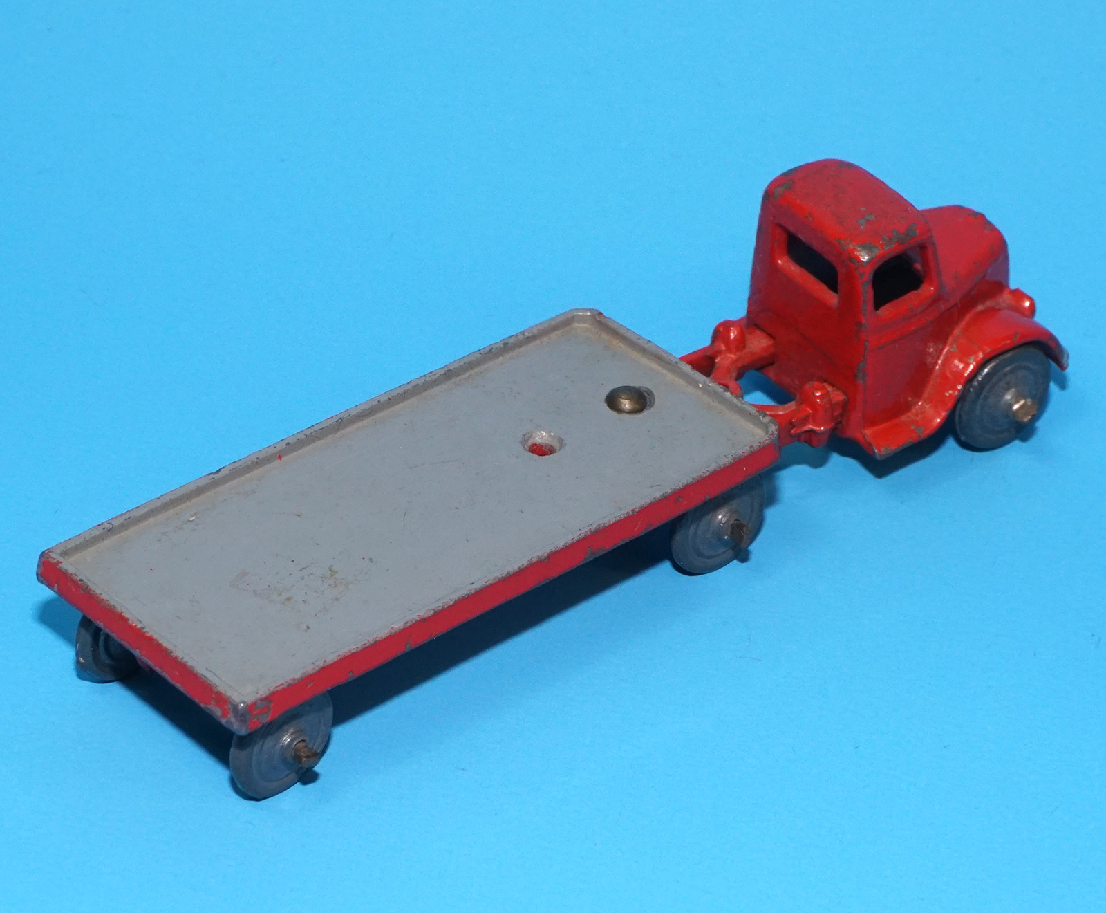 BRITAINS LILLIPUT LV603 ARTICULATED LORRY METAL WHEELS 1946 BRITAINS LTD ENGLAND - Image 5