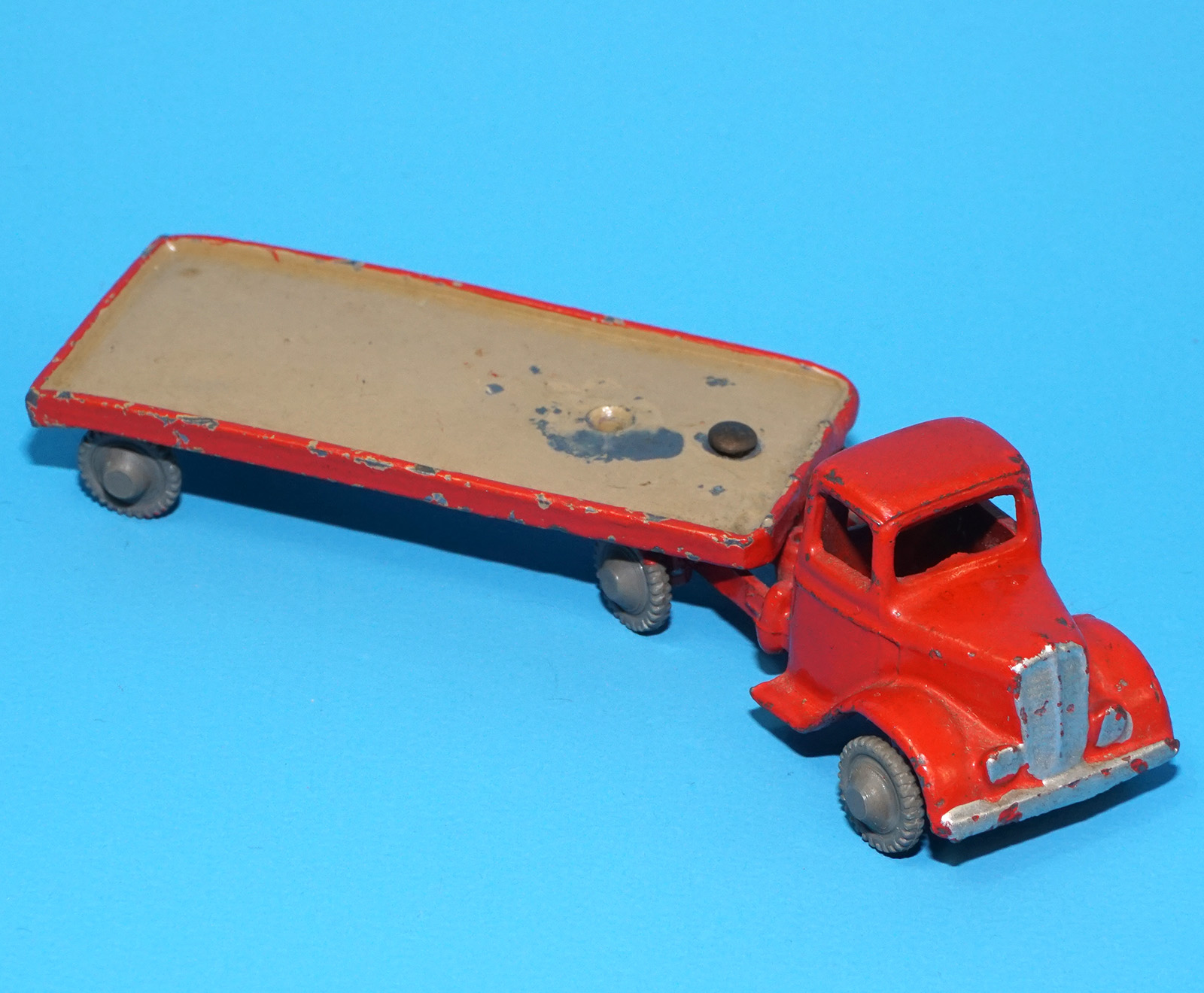 BRITAINS LILLIPUT LV603 ARTICULATED LORRY SOLID PLASTIC WHEELS PVC TYRES 1950 BRITAINS LTD ENGLAND - Image 2