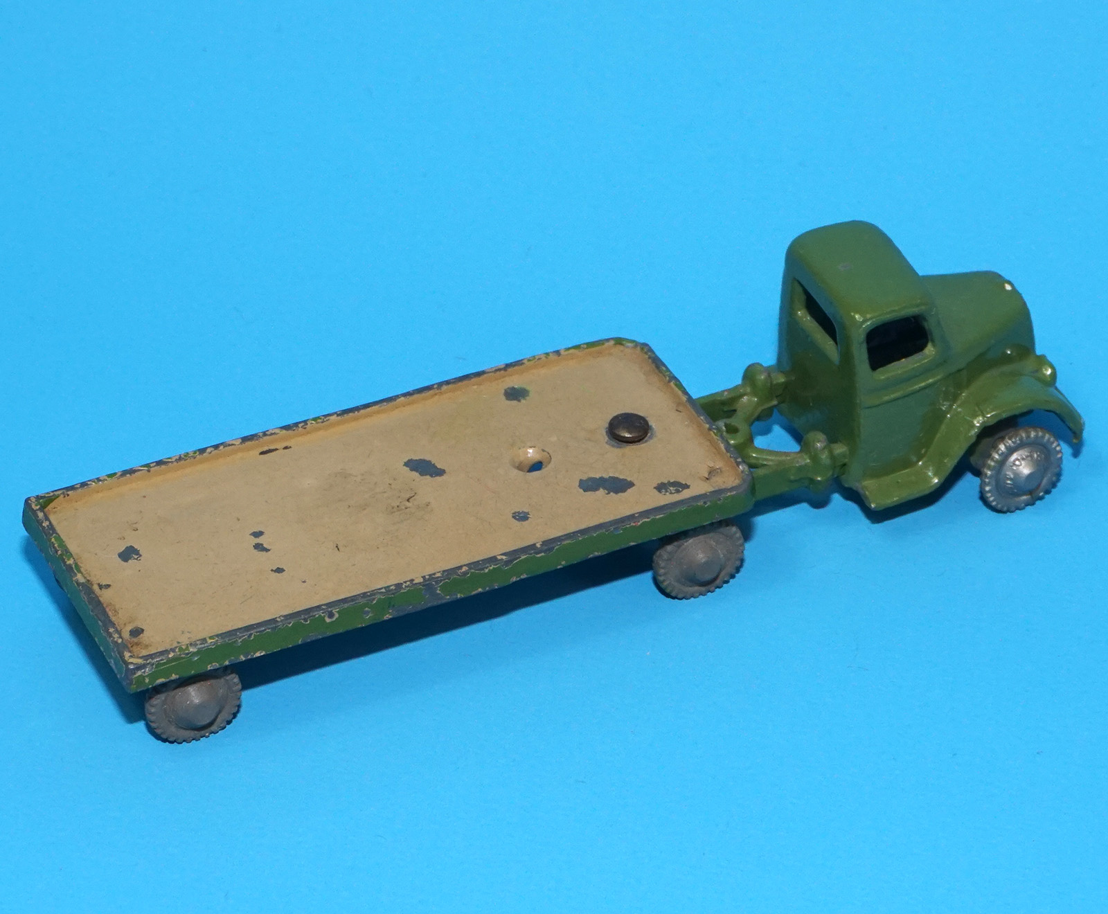 BRITAINS LILLIPUT LV603 ARTICULATED LORRY SOLID PLASTIC WHEELS PVC TYRES 1950 BRITAINS LTD ENGLAND - Image 6