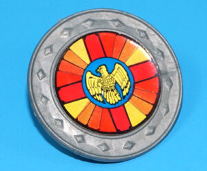 MOTU KO COMBO WARRIOR ORIGINAL SPARE PART SHIELD 1990 BOOTLEG CHINA