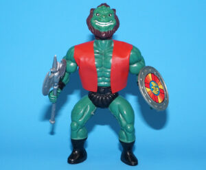 MOTU KO COMBO HERO LEOPARD 100% COMPLETE 1990 CHINA BOOTLEG GALAXY FIGHTERS WARRIORS