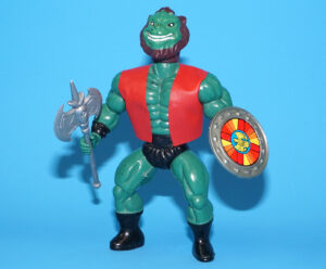 MOTU KO COMBO HERO LEOPARD 100% COMPLETE 1990 CHINA BOOTLEG GALAXY FIGHTERS WARRIORS