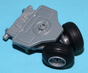 1986 GI JOE CONQUEST X-30 ORIGINAL SPARE PART REAR LANDING GEAR HASBRO