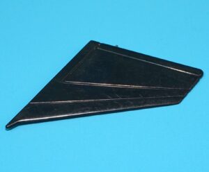1986 GI JOE CONQUEST X-30 ORIGINAL SPARE PART CANARD WING (L) HASBRO