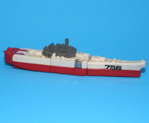 TRANSFORMERS GO-BOTS ROBO MACHINE RM-57 MAN-O-WAR 1985 BANDAI MACAU GOBOTS READ