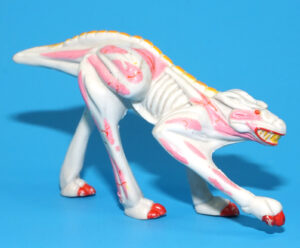 TRASH BAG BUNCH SERIES 1 JUNK JACKAL PVC FIGURE 1991 GALOOB MIMP BOGLINS