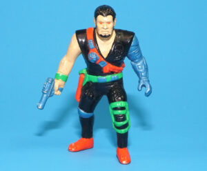 TRASH BAG BUNCH SERIES 1 SGT. WASTENOT PVC FIGURE 1991 GALOOB MIMP BOGLINS