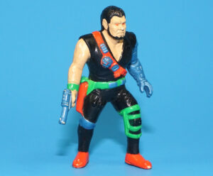 TRASH BAG BUNCH SERIES 1 SGT. WASTENOT PVC FIGURE 1991 GALOOB MIMP BOGLINS