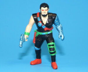 TRASH BAG BUNCH SERIES 1 SGT. WASTENOT PVC FIGURE 1991 GALOOB MIMP BOGLINS