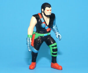 TRASH BAG BUNCH SERIES 1 SGT. WASTENOT PVC FIGURE 1991 GALOOB MIMP BOGLINS