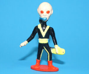 TRASH BAG BUNCH SERIES 1 FUMIGATOR PVC FIGURE 1991 GALOOB MIMP BOGLINS