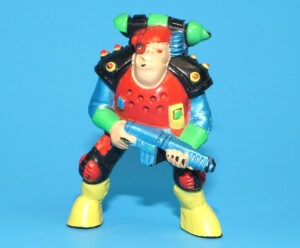 TRASH BAG BUNCH SERIES 1 WHITE WASHER PVC FIGURE 1991 GALOOB MIMP BOGLINS