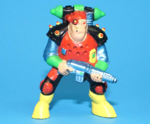 TRASH BAG BUNCH SERIES 1 WHITE WASHER PVC FIGURE 1991 GALOOB MIMP BOGLINS