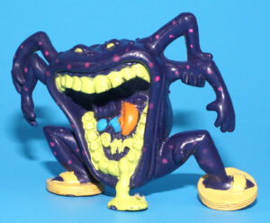 TRASH BAG BUNCH SERIES 2 TRASHEETER PVC FIGURE 1992 GALOOB MIMP BOGLINS HTF