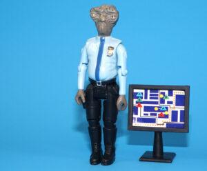 GERRY ANDERSON SPACE PRECINCT 2040 CAPTAIN PODLY 100% COMPLETE 1994 VIVID IMAGINATIONS