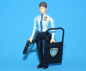 GERRY ANDERSON SPACE PRECINCT 2040 OFFICER JANE CASTLE 100% COMPLETE 1994 VIVID IMAGINATIONS