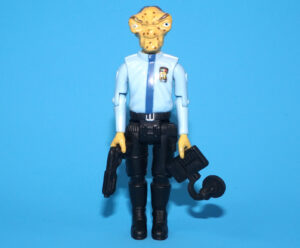 GERRY ANDERSON SPACE PRECINCT 2040 OFFICER ORRIN 100% COMPLETE 1994 VIVID IMAGINATIONS